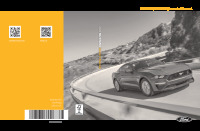 Ford Mustang - Owners Manual EN 20221